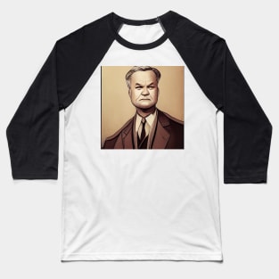 Herbert Hoover | Comics style Baseball T-Shirt